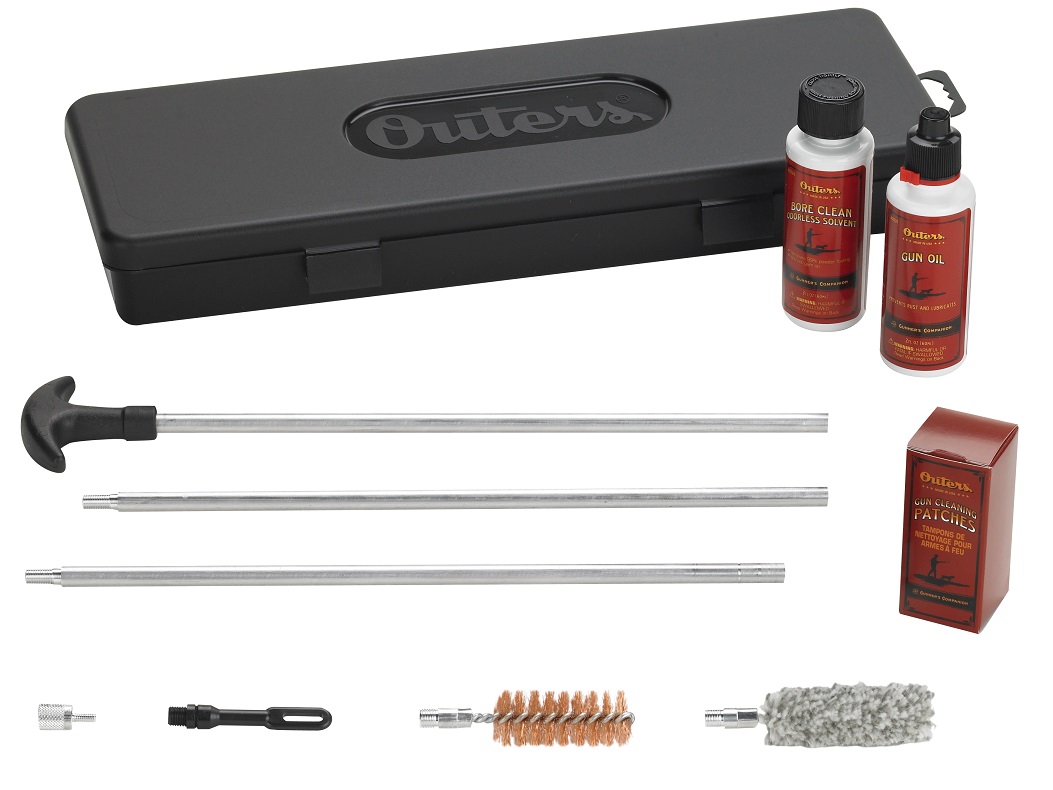 OUTERS - Schoonmaak Set - RIFLE CLEANING KIT - kaliber .40 - .45 OUTERS - Schoonmaak Set - RIFLE CLEANING KIT - kaliber .40 - .45